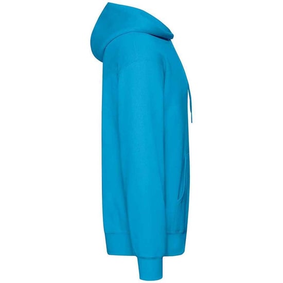 Fruit of the Loom Volwassenen Unisex klassiek sweatshirt met capuchon (Azuurblauw) - Image 3