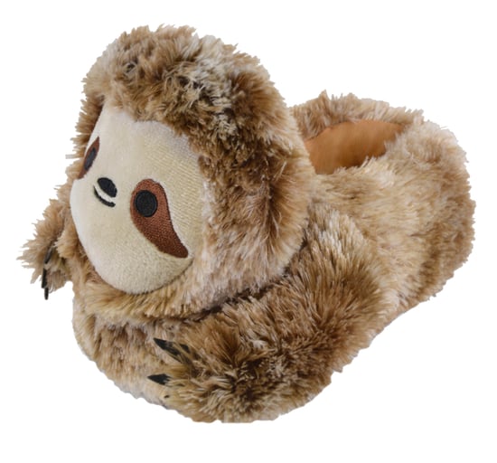 Kinderen pluche 3D luiaard pantoffels | Slipper snob - Luiaard - Image 1