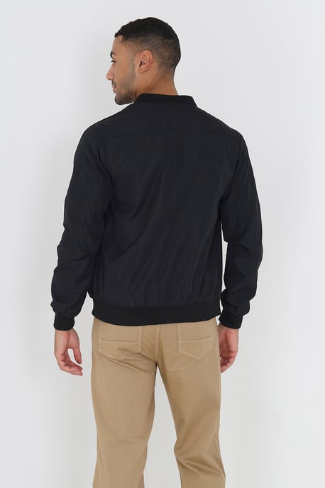 Black 'Sanjay' Bomber Jacket