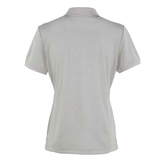 Premier Dames/Dames Coolchecker Piqué Poloshirt (Zilver) - Image 2