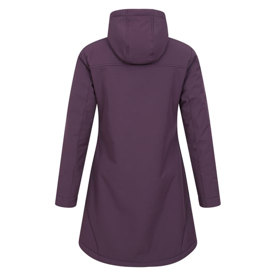 Mountain Warehouse Dames/Dames Fern Longline Zachte Shell Jas (Paars) - Image 2