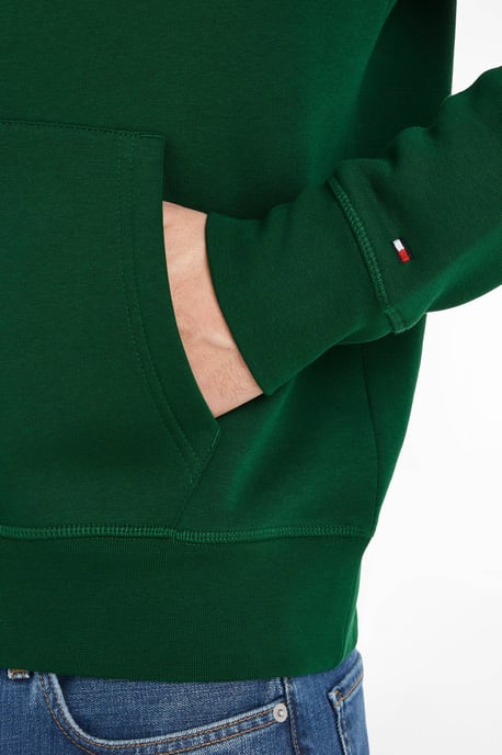 Tommy Hilfiger hoodie met biologisch katoen prep green - Image 4