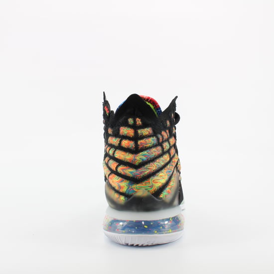 Nike Lebron XVII Black Textile Unisex Lace Up Trainers BQ3178 005