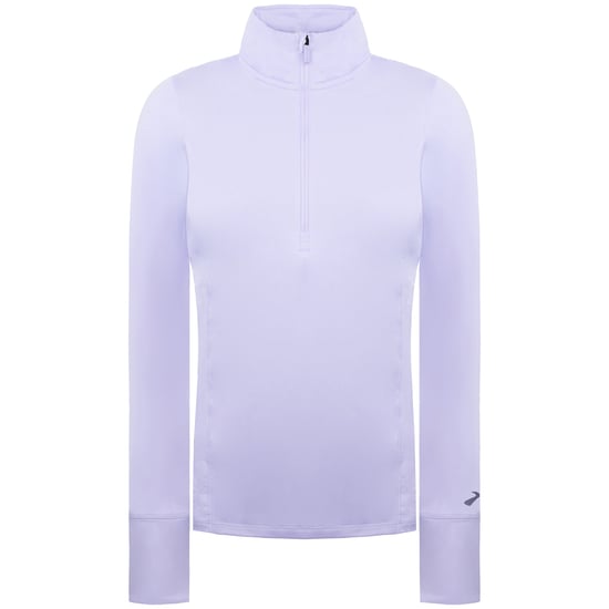 Brooks Dash 1/2 Zip Womens Lilac Running Top - Image 1