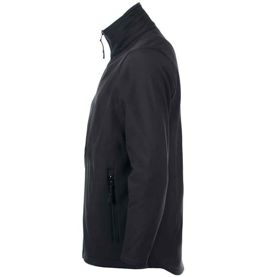 SOLS Heren Race Soft Shell Jas (Zwart) - Image 3