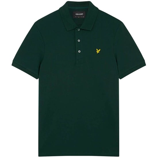Lyle & Scott Polo SS Plain Polo Shirt Groen - Image 3