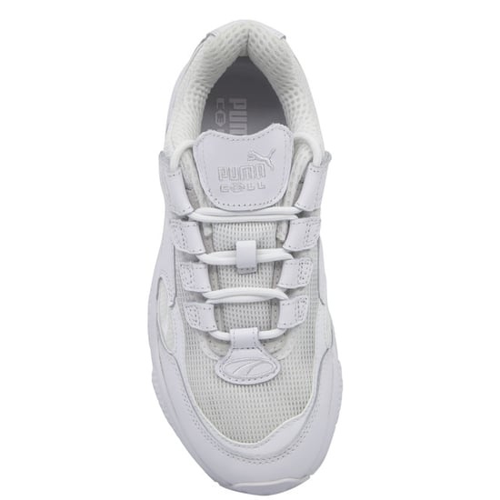Puma Cell Venom Reflective Mens Trainers Low White Lace Up Shoes 369701 02