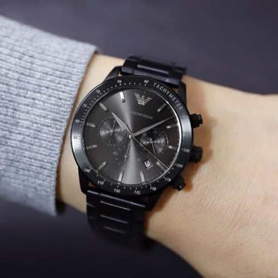 Emporio Armani Mario Heren Horloge Zwart AR11242 - Image 5
