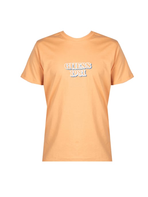 Guess T-Shirt Embro Mannen oranje - Image 1