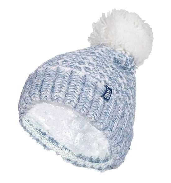 Heat Holders - Thermische Bobble-hoed voor dames - Denim - Image 1