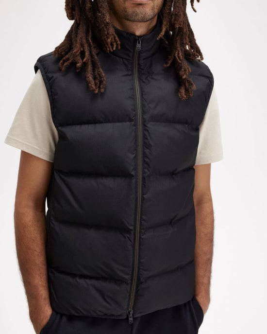 Fred Perry Mens Padded Gilet - Image 4