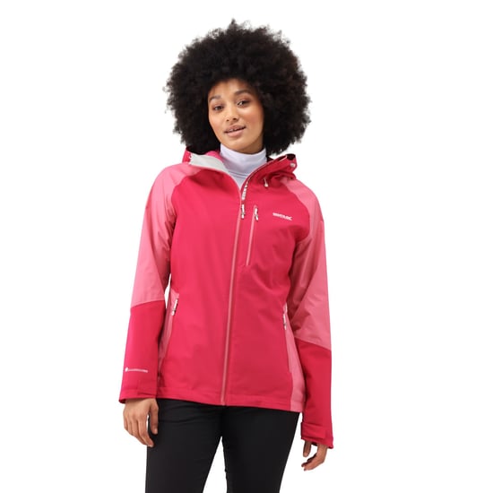 Regatta Womens/Ladies Highton IV Stretch Raincoat (Pink Potion/Fruit Dove)