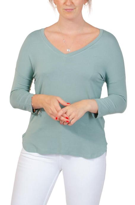 V Neck Jersey Top