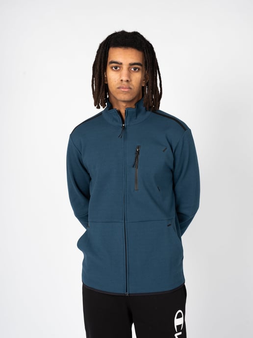 Champion blouse Full-zip Mannen blauw - Image 3