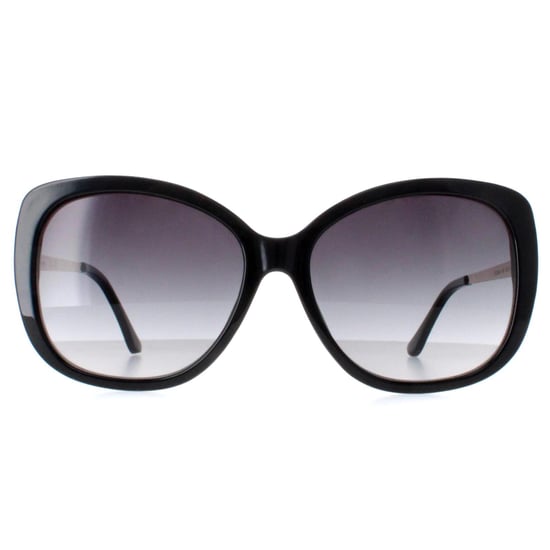 Calvin Klein Butterfly Womens Shiny Black Gold Grey Gradient CK22548S