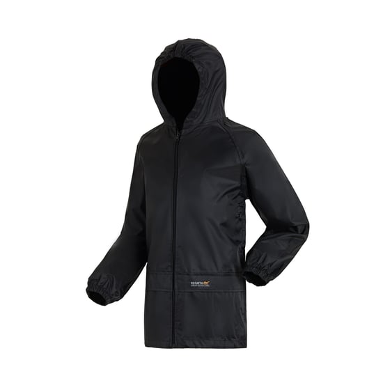 Regatta Great Outdoors Childrens/Kids Stormbreak Waterproof Jacket (Black)