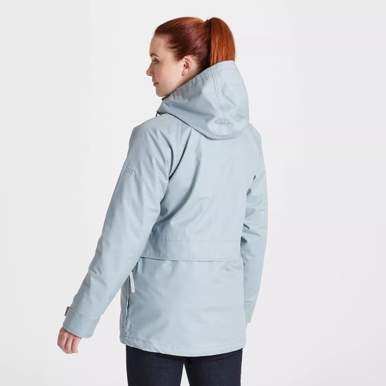 Craghoppers Womens/Ladies Saltaire Waterproof Jacket (Stormy Sea/Lunar Grey)
