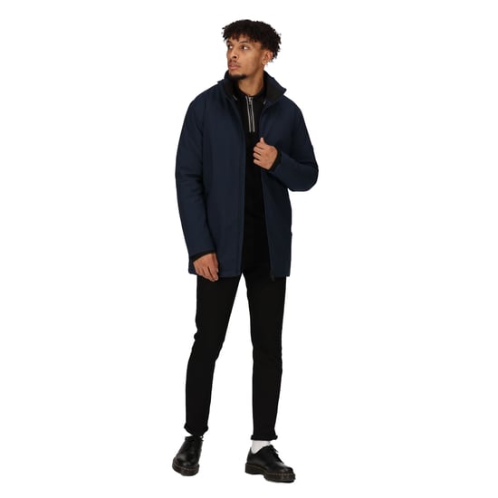 Regatta Mens Hampton Waterproof Jacket (Navy)