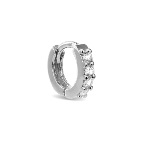 Piercing Luxenter, Ansung Sterling Zilver 925 en Rhodium Vergulde Briljant Zirkonia - Image 1