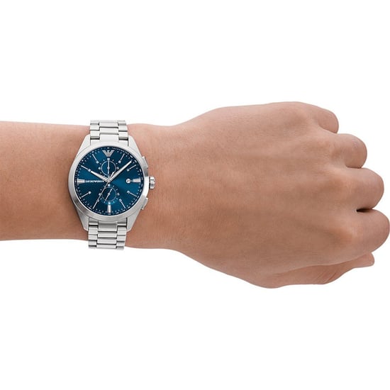 Emporio Armani Claudio Heren Horloge Zilverkleurig AR11541 - Image 4