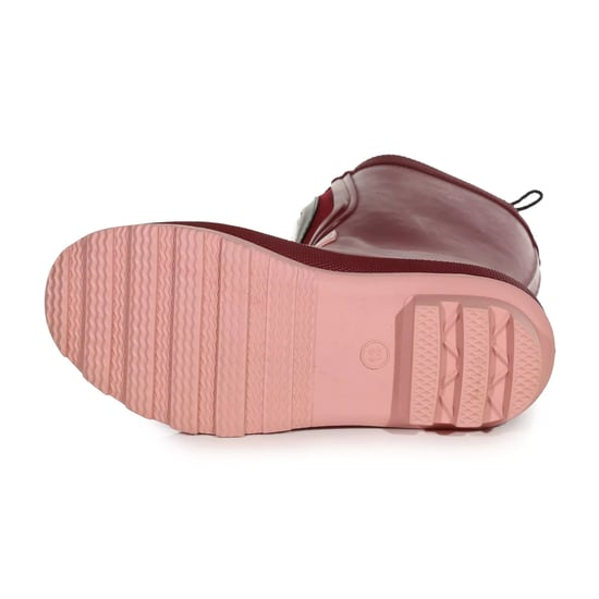 Regatta Childrens/Kids Fairweather Shine Brite Light Wellington Boots (Dark Pimento/Peony)