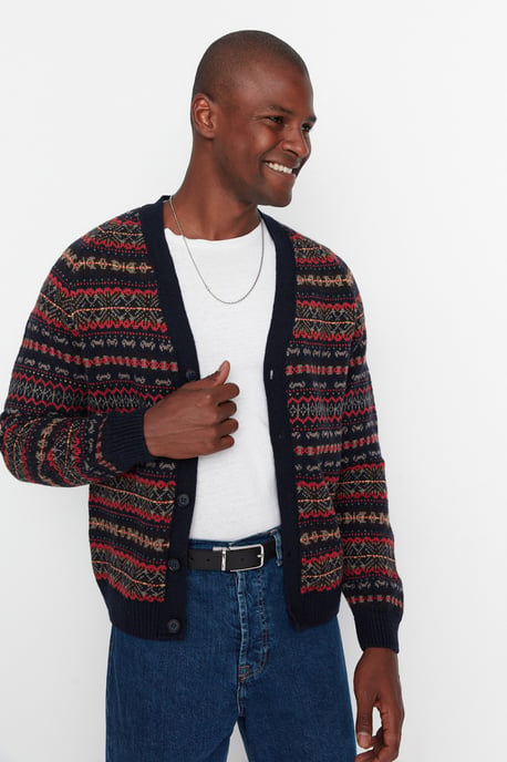 Trendyol Heren V-hals  Vest - Image 2