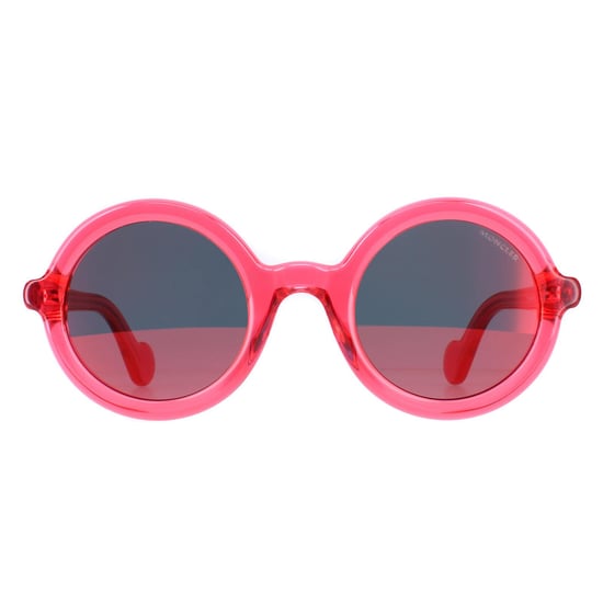 Moncler Round Womens Shiny Fuchsia Purple Gradient Mirrored ML0005