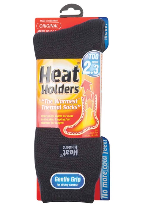 Heat Holders - Originele thermo herensokken - Houtskool - Image 2