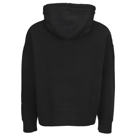 Palm Angels geborduurde sterrenlogo zwarte hoodie - Image 2