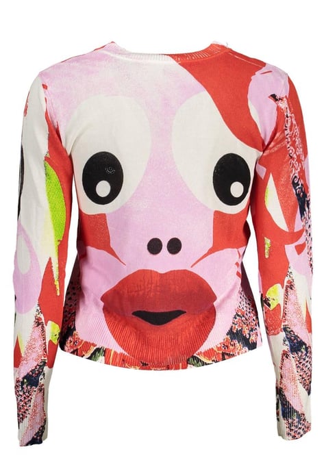 Desigual Dames Roze Linnen Shirt - Image 2