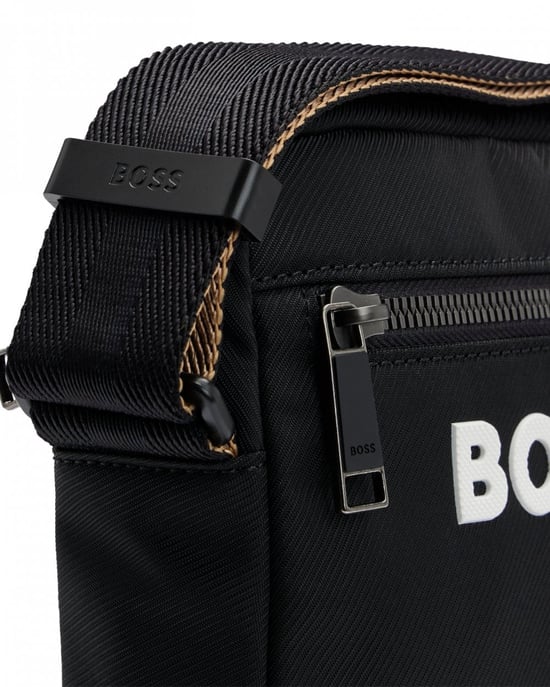 BOSS Orange Catch 3.0 Heren Crossbody Tas met Handtekening Gestreepte Riem - Image 2