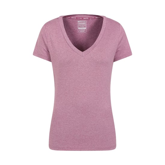 Mountain Warehouse Dames/Dames Vitaliteit V Hals T-shirt (Roze) - Image 1