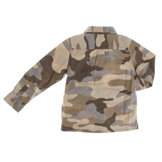 Long sleeve camouflage shirt 486055 boy