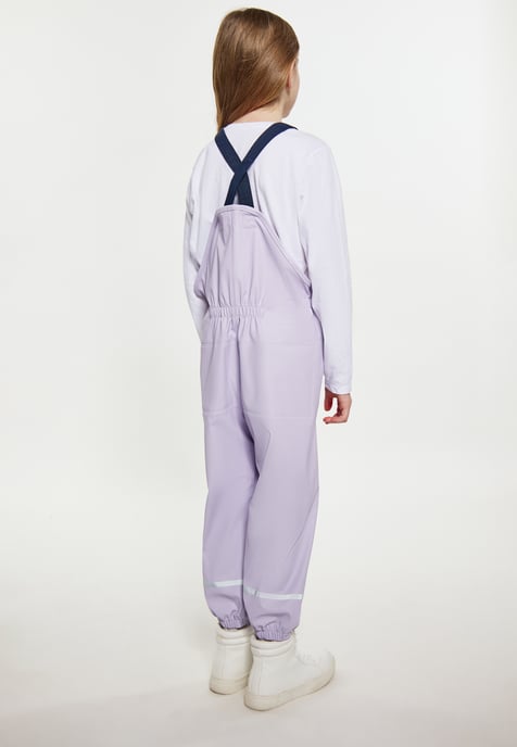 Schmuddelwedda Regenbroek gemaakt van gerecycled materiaal meisjes (kinderen) Pastelkleurige lavendel - Image 4