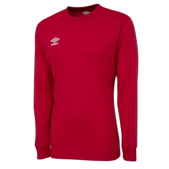 Umbro Mens Club Long-Sleeved Jersey (Vermillion)