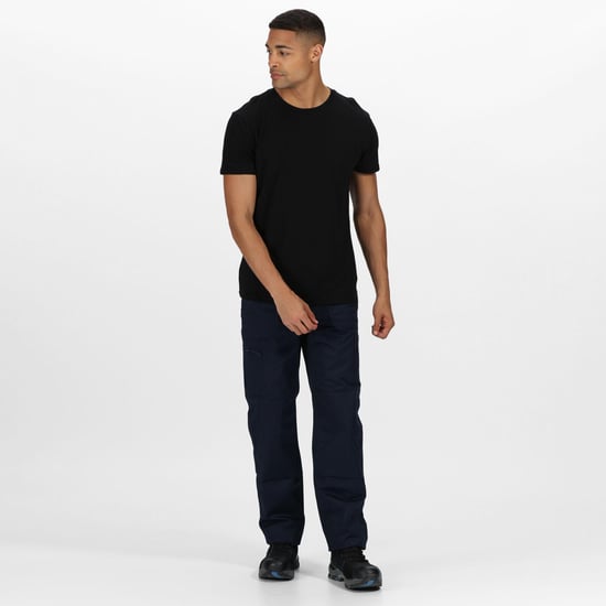 Regatta Mens Pro Action Waterproof Trousers - Regular (Navy)