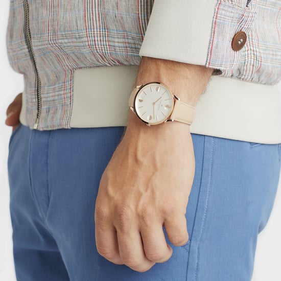 Pierre Cardin Pigalle Half Moon Unisex's Beige Watch CPI.2011