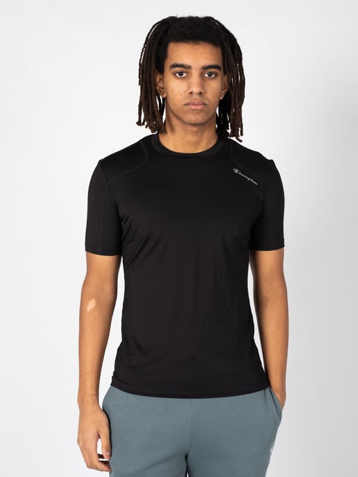 Champion T-Shirt Tech Quick-Dry Mannen zwart - Image 3