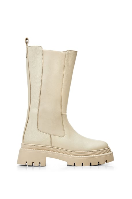 'Itzel' Cream Leather