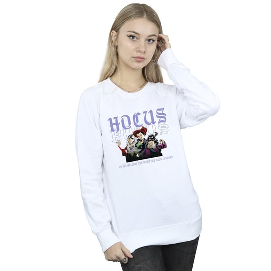 Disney Womens/Ladies Hocus Pocus Hallows Eve Sweatshirt (White)