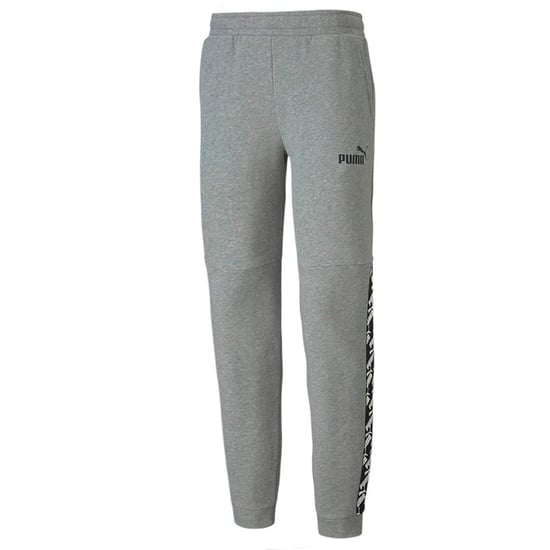 Puma Stretch Waist Bottoms Light Grey Mens Track Pants 582805 03
