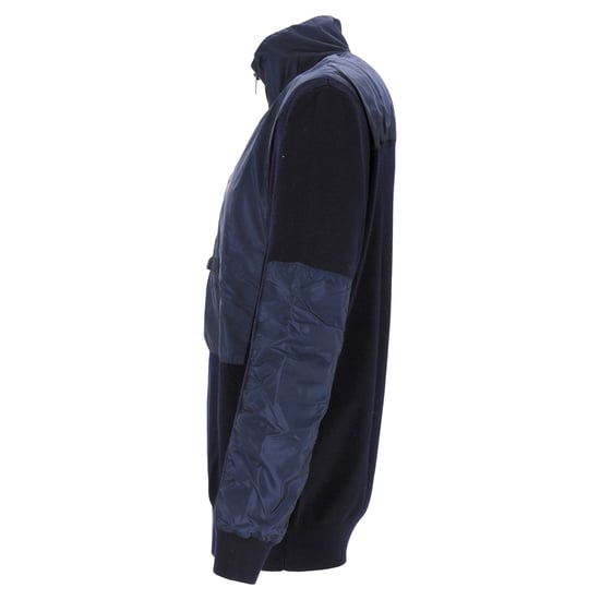 Prada Windbreaker in Marineblauwe Wol en Nylon - Image 2