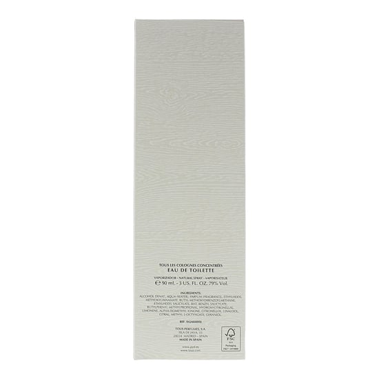 Tous Les Colognes Concentrees Eau de Toilette 90ml Spray - Image 4