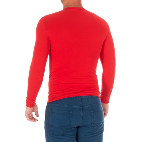 Long-sleeved T-shirt with half-high collar 1625-H man