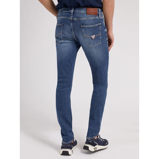 Guess Mens Chris Super Skinny Fit Denim Jeans