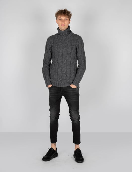 Xagon Man stoppen Turtleneck Mannen Grijs - Image 2