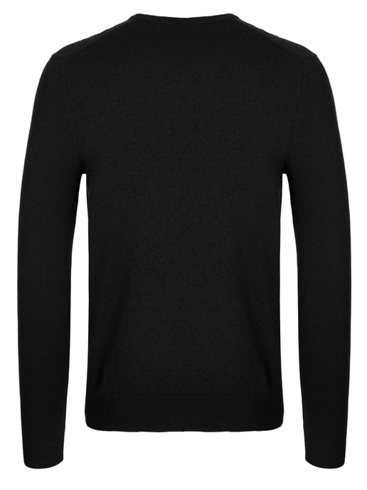 Malo Optimum kasjmier trui zwart - Image 2