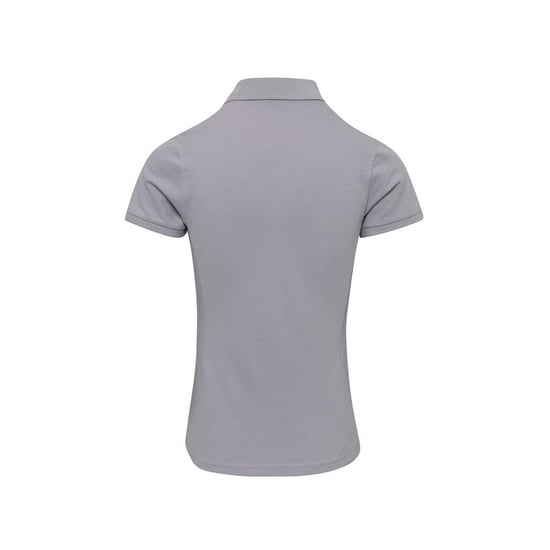Premier Dames/Dames Coolchecker Plus Poloshirt (Zilver) - Image 2