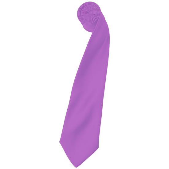 Premier Herensatineband (smal blad) (pakje van 2) (Lila) - Image 1