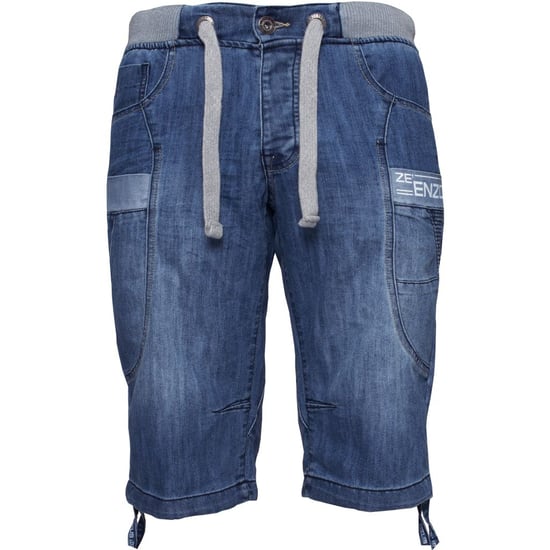 Heren Elastische Denim Shorts| Enzo Designer Menswear - Image 5